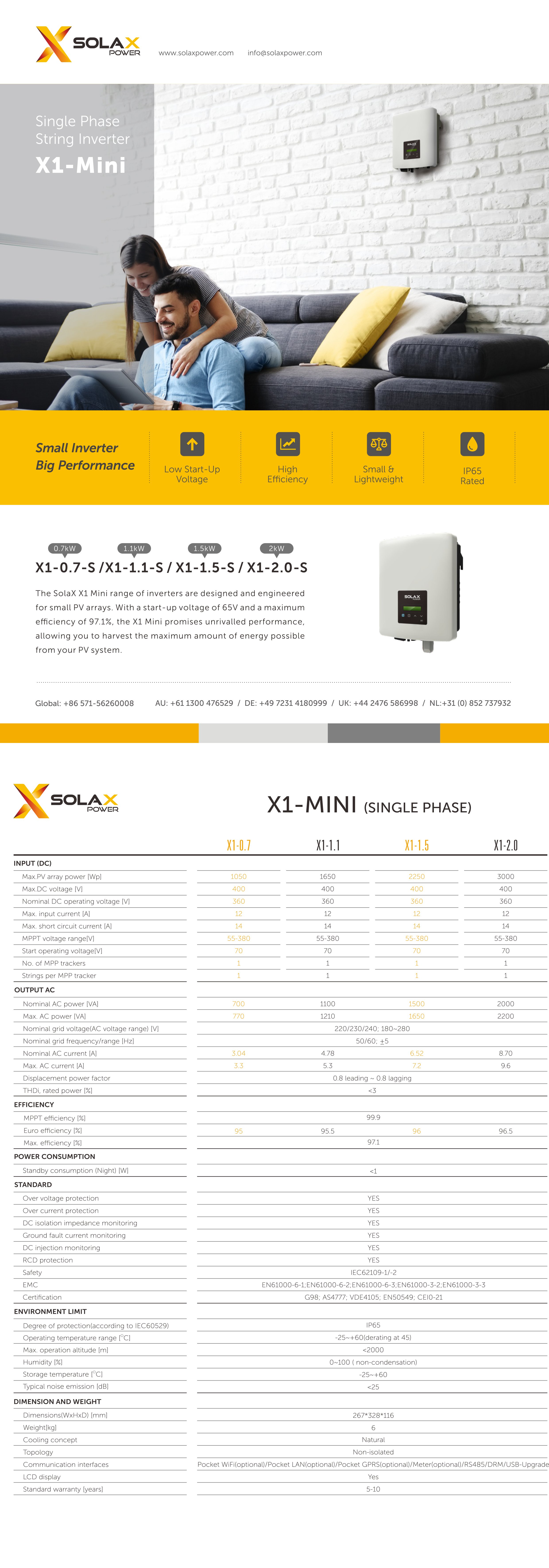 SolaX X1-0.7-S 